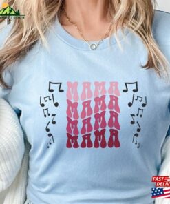 Band Mom Shirt Marching Mama T-Shirt Music For Women Unisex Classic