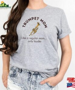Band Mom Shirt Trumpet T-Shirt Unisex Band Mom Shirt Trumpet T-Shirt Unisex