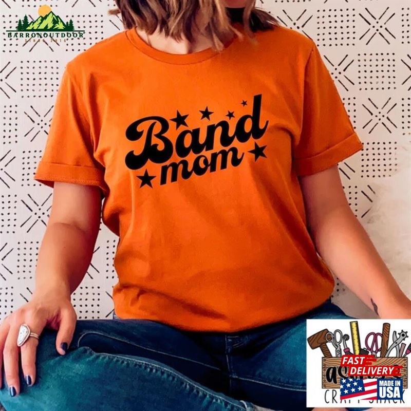 Band Mom Tee Shirt Gift For Mother's Day Hoodie Classic Band Mom Tee Shirt Gift For Mother's Day Hoodie Classic