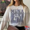 Band Music Muna Album Tshirt Retro Hoodie Merch T-Shirt