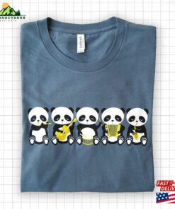 Band O’pandas Steel Blue T-Shirt Sweatshirt