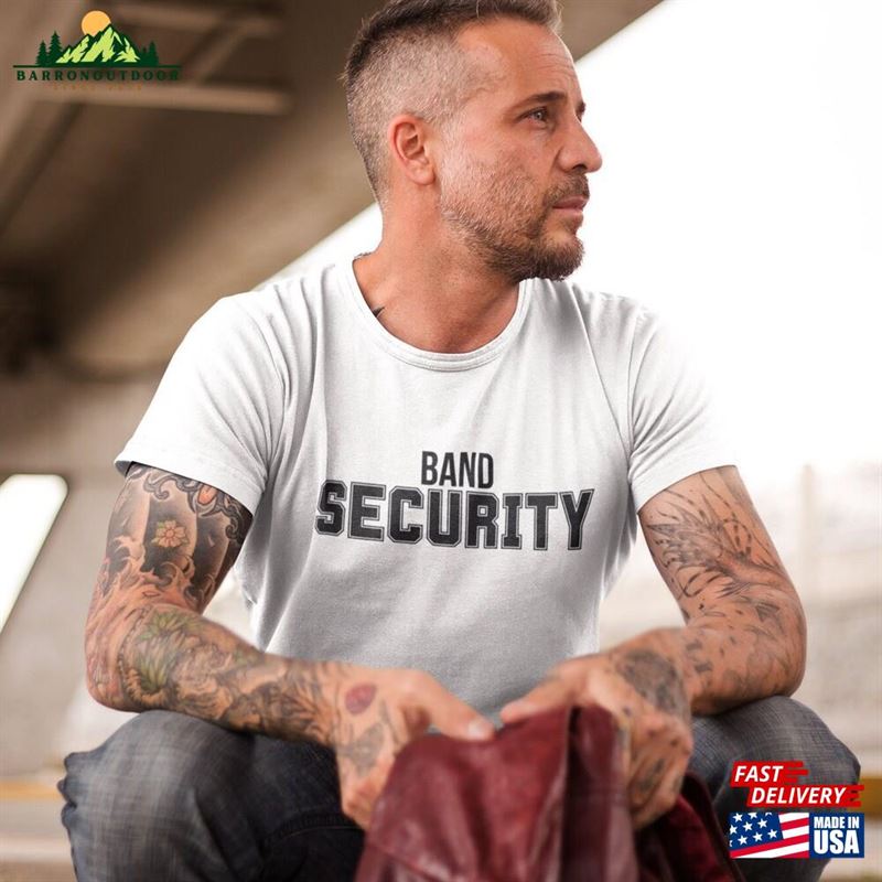 Band Security Shirt For Parent Matching Tshirt Gift Mom Dad Classic T-Shirt Band Security Shirt For Parent Matching Tshirt Gift Mom Dad Classic T-Shirt