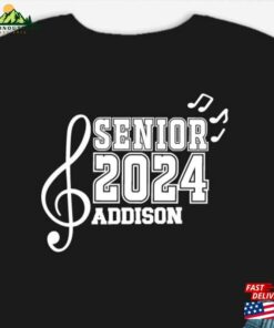 Band Senior 2024 T-Shirt Custom Shirt Night T-Shirts Sweatshirt Hoodie