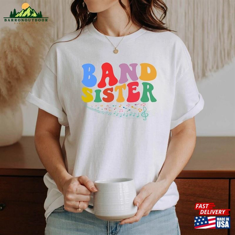 Band Sister Shirt Cheer T-Shirt Lover Sweatshirt Hoodie Band Sister Shirt Cheer T-Shirt Lover Sweatshirt Hoodie
