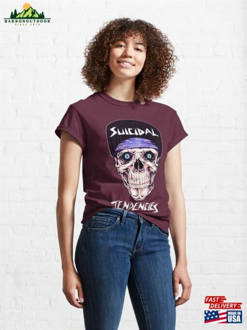 Band Suicidal Tendencies Print Classic T-Shirt Sweatshirt