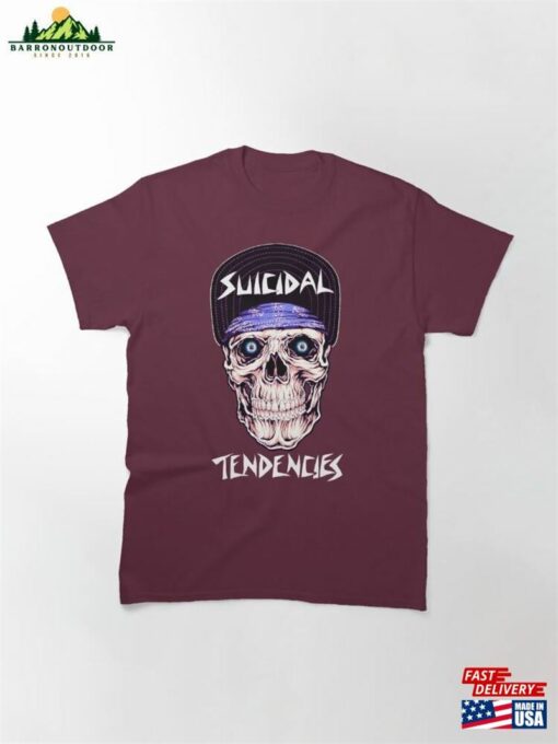 Band Suicidal Tendencies Print Classic T-Shirt Sweatshirt