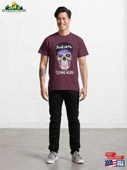 Band Suicidal Tendencies Print Classic T-Shirt Sweatshirt