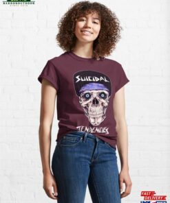 Band Suicidal Tendencies Print Classic T-Shirt Unisex Band Suicidal Tendencies Print Classic T-Shirt Unisex