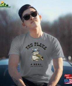 Band T-Shirt For Trumpet Player Fun Cat With Instrument Shirt Wearing Hat Unisex Classic 3 Band T Shirt For Trumpet Player Fun Cat With Instrument Shirt Wearing Hat Unisex Classic 4