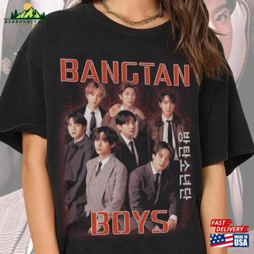 Bangtan Boys Bts Band Unisex Style Gift For Fans T-Shirt