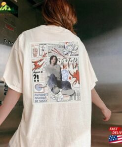 Bangtan Boys Suga Shirt Back Print Bts Vintage Agust D Tshirt Unisex Classic 1 Bangtan Boys Suga Shirt Back Print Bts Vintage Agust D Tshirt Unisex Classic 4