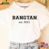 Bangtan Est 2013 Shirt Festa 10Th Anniversary T-Shirt Hoodie Unisex