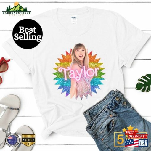 Barbie 2023 Vintage Taylor Swiftie Swift T-Shirt Fan Shirt Unisex