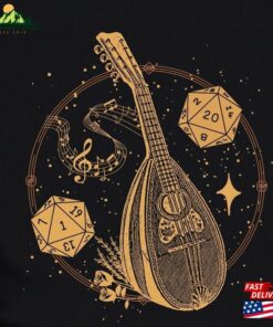 Bard Shirt Dnd T-Shirt Dice D Amp Gift Vicious Mockery Unisex Hoodie