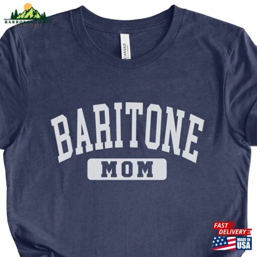 Baritone Mom Tshirt Marching Band Shirt Horn T-Shirt Hoodie