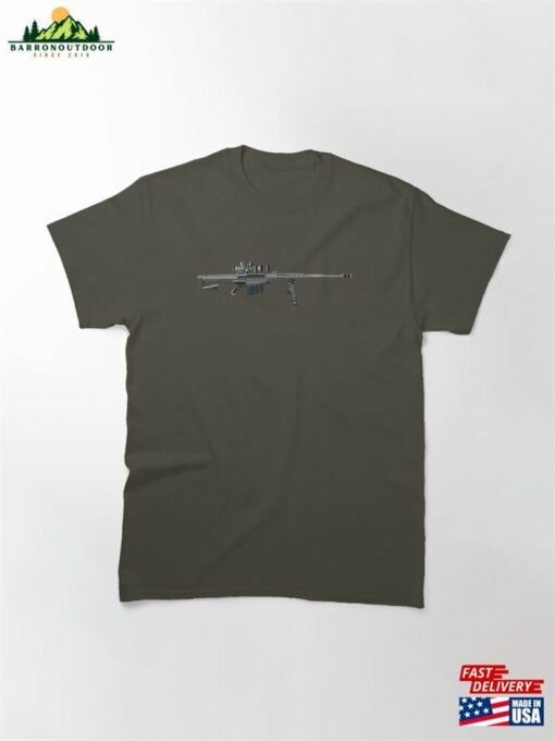 Barrett M107 50 Calibre Sniper Rifle Classic T-Shirt