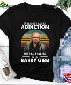 Barry Gibb T-Shirt Bee Gees Band Retro Vintage Shirt Hope Style Rock Unisex Sweatshirt