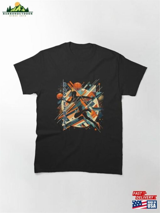 Basketball Geometric Classic T-Shirt Unisex