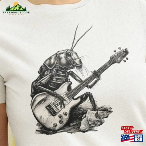 Bassist Cockroach Shirt Bass Player T-Shirt Sweatshirt