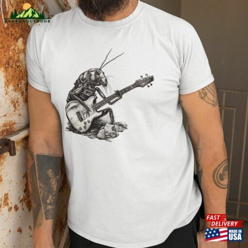 Bassist Cockroach Shirt Bass Player T-Shirt Sweatshirt