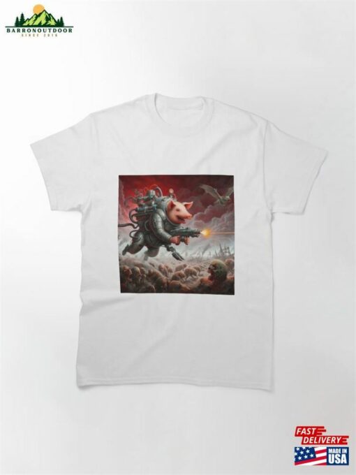 Battle Pig 1 Classic T-Shirt