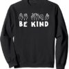 Be Kind Sign Language Sweatshirt