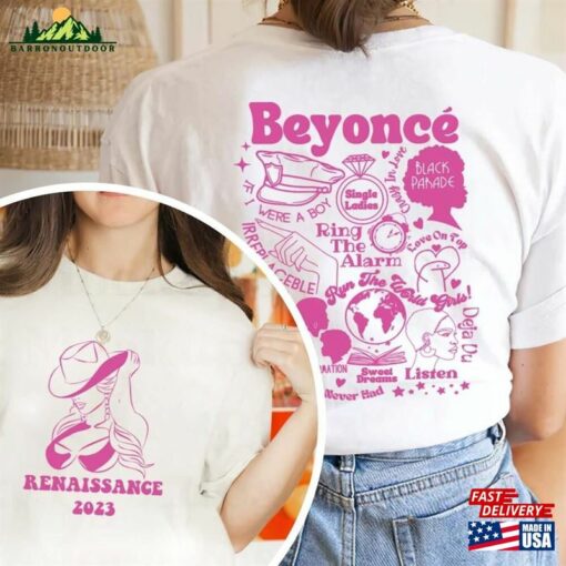 Be Yon Ce Renaissance World Tour 2023 Png Bey Once Vintage Music T-Shirt Active Classic