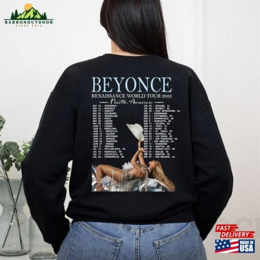 Be Yon Ce Renaissance World Tour 2023 Png Bey Once Vintage Music T-Shirt Active Unisex Classic