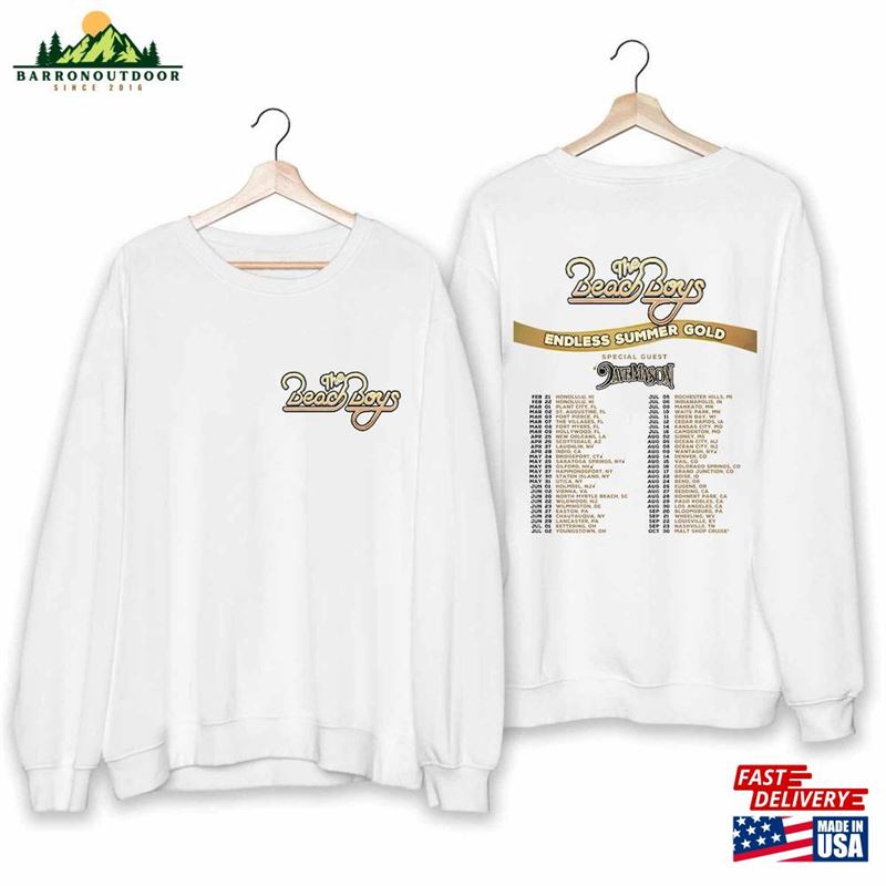 Beach Boys Endless Summer Gold 2024 Tour Shirt Band Fan Hoodie T-Shirt Beach Boys Endless Summer Gold 2024 Tour Shirt Band Fan Hoodie T-Shirt
