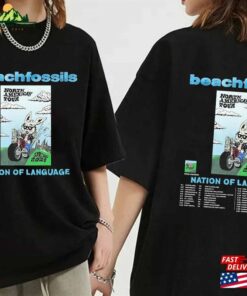 Beach Fossils Nation Of Language 2024 Tour Shirt Concert T-Shirt Classic 1 Beach Fossils Nation Of Language 2024 Tour Shirt Concert T Shirt Classic 2
