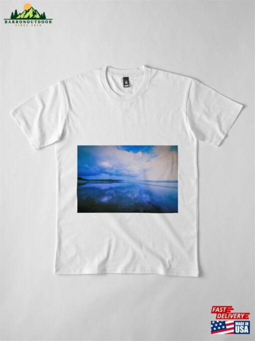 Beach Reflection Premium T-Shirt Unisex Classic