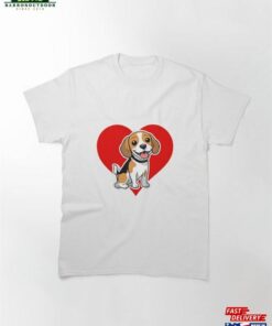 Beagle Love Classic T Shirt Unisex 1