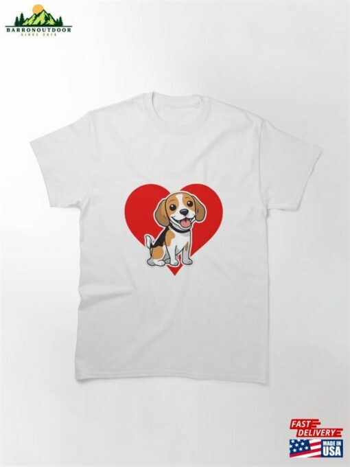 Beagle Love Classic T-Shirt Unisex