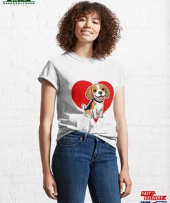 Beagle Love Classic T Shirt Unisex 3