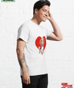 Beagle Love Classic T Shirt Unisex 4