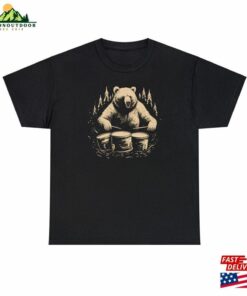 Bear Drummer Shirt Dynamic Drumming Tee For Music And Wildlife Fans T-Shirt Unisex 3 Bear Drummer Shirt Dynamic Drumming Tee For Music And Wildlife Fans T Shirt Unisex 4
