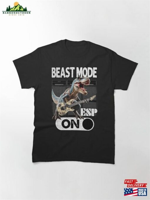 Beast Mode Guitar 6 Classic T-Shirt Unisex