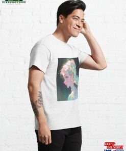 Beautiful Glowing Iridescent Braids Anime Girl Classic T Shirt Hoodie 4