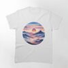 Beautiful Sunset Over Mountain Range Classic T-Shirt Sweatshirt