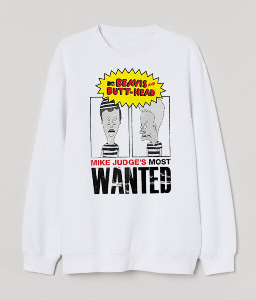 Beavis And Butt-Head Mike Judge’s Most Wanted Sweatshirt