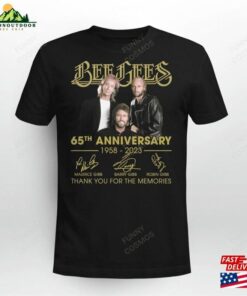 Bee Gees Gold 65 Years 1958 2023 Signaturest-Shirt Shirt Unisex Hoodie