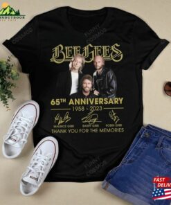 Bee Gees Gold 65 Years 1958 2023 Signaturest-Shirt Shirt Unisex Hoodie 2 Bee Gees Gold 65 Years 1958 2023 Signaturest Shirt Shirt Unisex Hoodie 3