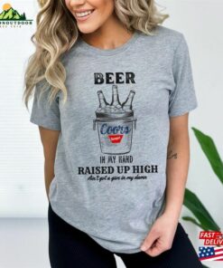 Beer In My Hand Country Music Fan T Shirt Unisex Sweatshirt 1
