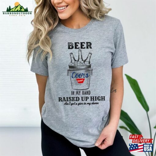 Beer In My Hand Country Music Fan T-Shirt Unisex Sweatshirt