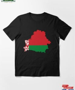 Belarus Flag Map Essential T-Shirt Unisex Hoodie 1 Belarus Flag Map Essential T Shirt Unisex Hoodie 2