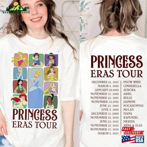 Belle Princess Eras Tour Kid Shirt Disney Tee Unisex Classic