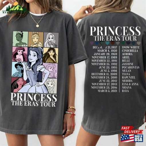 Belle Princess The Eras Tour Disney Shirt Wdw Walt World T-Shirt Unisex