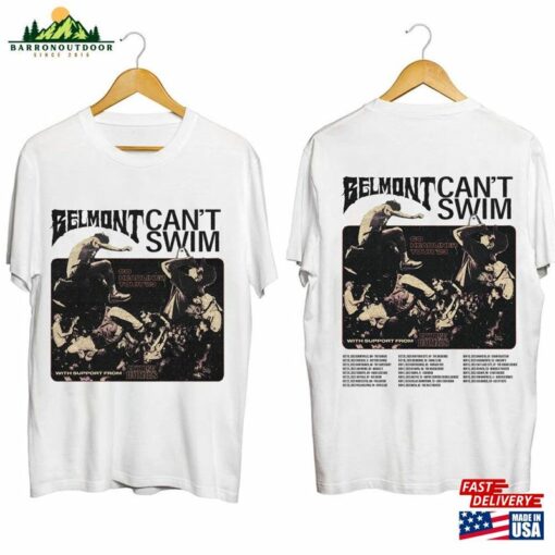 Belmont And Can’t Swim Co Headline 2023 Tour Shirt Fan Band Sweatshirt Hoodie