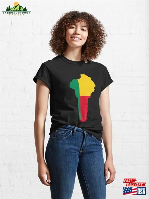 Benin Map Classic T-Shirt Sweatshirt