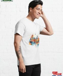 Berlin's Watercolor Whimsy Classic T-Shirt Sweatshirt Hoodie 3 Berlins Watercolor Whimsy Classic T Shirt Sweatshirt Hoodie 4